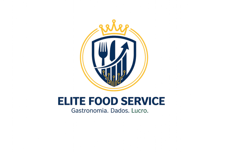 Escudo dourado da Elite Food Service